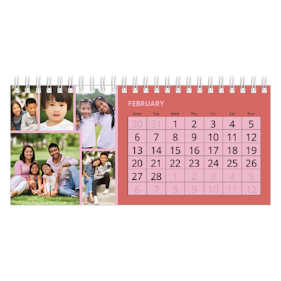 Example of page 2, Custom Desk Calendars, option 17