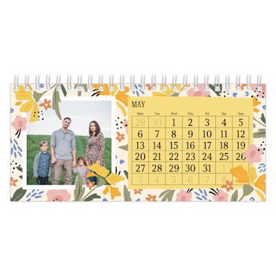 Example of page 5, Custom Desk Calendars, option 3