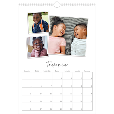 Esimerkki sivusta 5, Seinäkalenterit, vaihtoehto 9