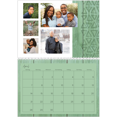 Beispiel für Seite 4, Wandkalender 2026, Option 7