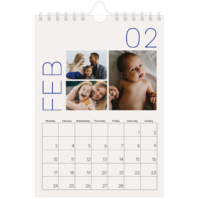 Example of page 2, Custom Wall Calendars, option 12
