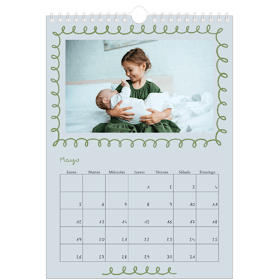 Ejemplo de página 5, Calendarios de pared personalizados, opción 14