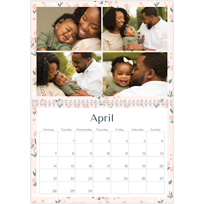 Example of page 4, Custom Wall Calendars, option 9