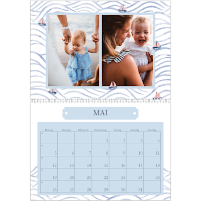 Beispiel für Seite 5, Wandkalender 2026, Option 24