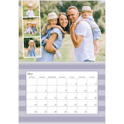 Example of page 5, Custom Wall Calendars, option 15