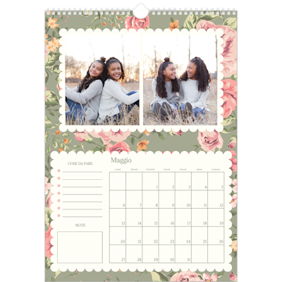 Esempio di pagina 5, Calendari da parete, opzione 20