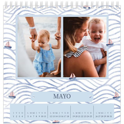 Ejemplo de página 5, Calendarios de mesa personalizados, opción 24