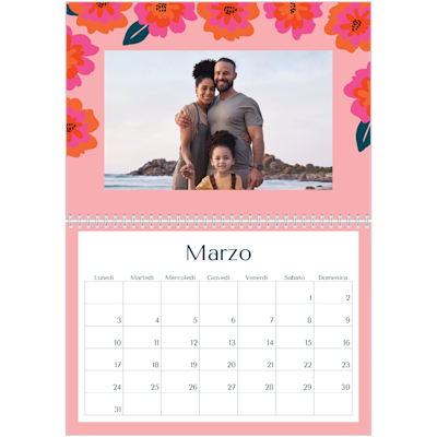 Esempio di pagina 3, Calendari da parete, opzione 11
