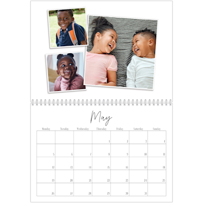 Example of page 5, Custom Wall Calendars, option 10