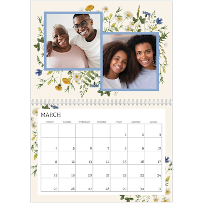 Example of page 3, Custom Wall Calendars, option 12
