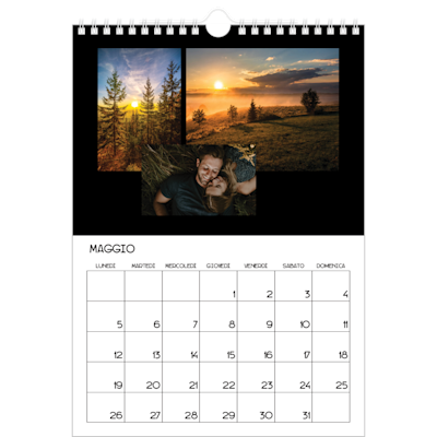 Esempio di pagina 5, Calendari da parete, opzione 4