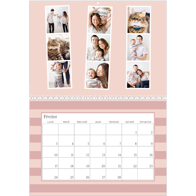 Exemple de page 2, Calendrier mural, option 8