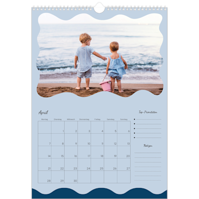 Beispiel für Seite 4, Wandkalender 2026, Option 19