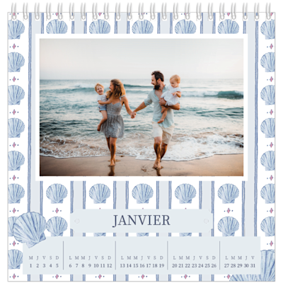 Exemple de page 1, Calendriers de bureau personnalisés, option 24