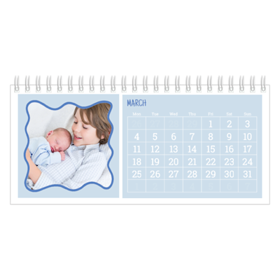 Example of page 3, Custom Desk Calendars, option 21