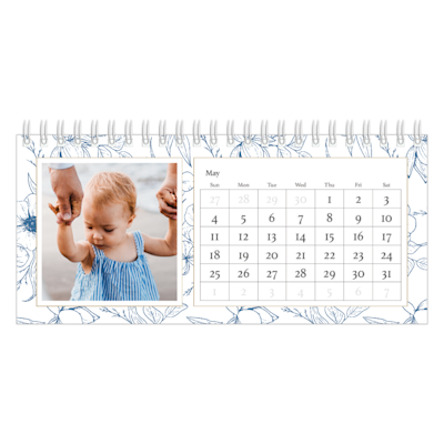 Example of page 5, Desk Calendars, option 12