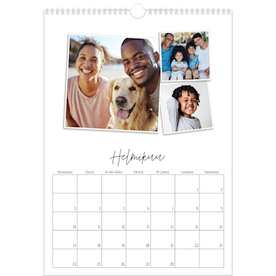 Esimerkki sivusta 2, Seinäkalenterit, vaihtoehto 9