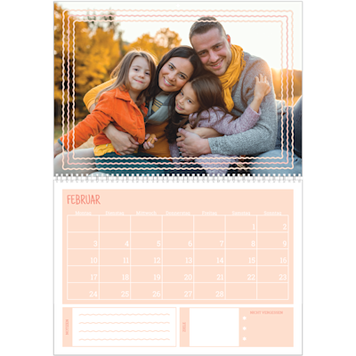 Beispiel für Seite 2, Wandkalender 2026, Option 22