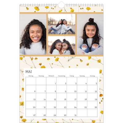 Beispiel für Seite 5, Wandkalender 2026, Option 12