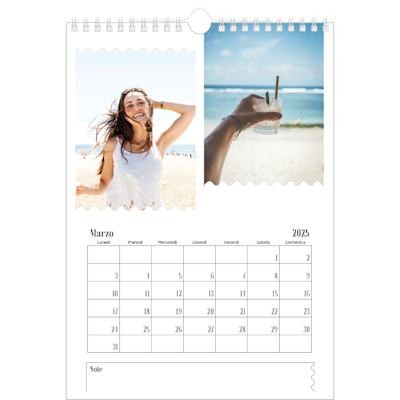 Esempio di pagina 3, Calendari da parete, opzione 20