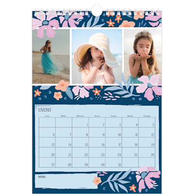 Ejemplo de página 1, Calendarios de pared personalizados, opción 4