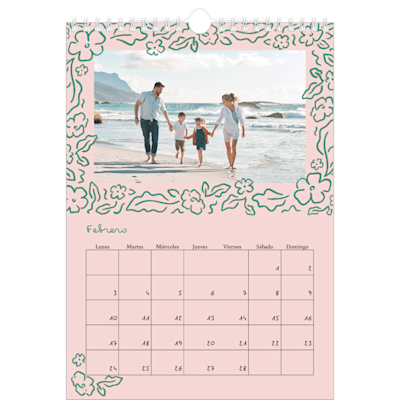 Ejemplo de página 2, Calendarios de pared personalizados, opción 14