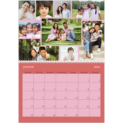 Beispiel für Seite 2, Wandkalender 2026, Option 19