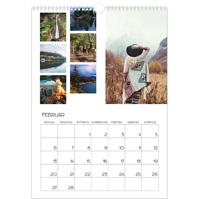 Beispiel für Seite 2, Wandkalender 2026, Option 5