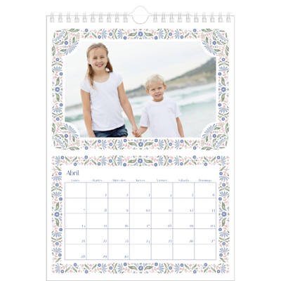 Ejemplo de página 4, Calendarios de pared personalizados, opción 24