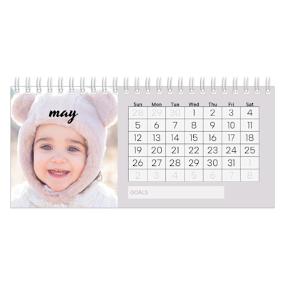 Example of page 5, Desk Calendars, option 10