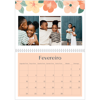 Exemplo de página 2, Calendários de parede, opção 11