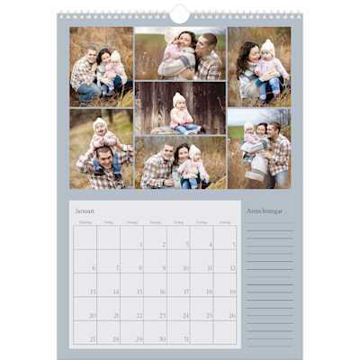 Exempel på sida 1, Neutral Mega Multiphoto, alternativ 23