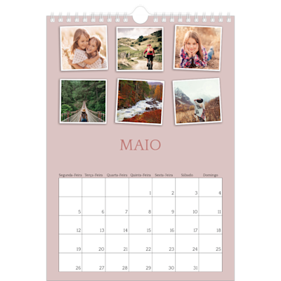 Exemplo de página 5, Calendários de parede, opção 17
