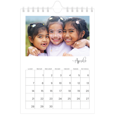 Esempio di pagina 4, Calendari da parete, opzione 2