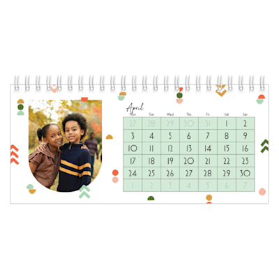 Example of page 4, Custom Desk Calendars, option 5