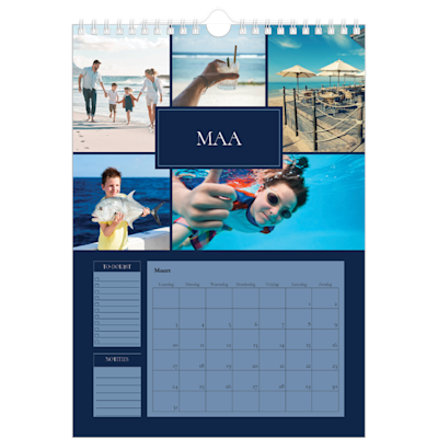 Voorbeeld van pagina 3, Wandkalenders 2026, optie 3