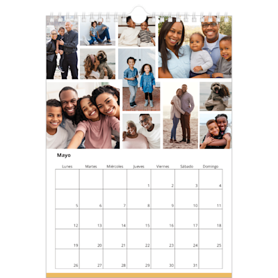 Ejemplo de página 5, Calendarios de pared personalizados, opción 17