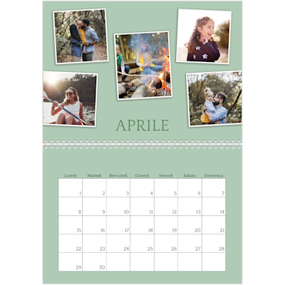 Esempio di pagina 4, Calendari da parete, opzione 24