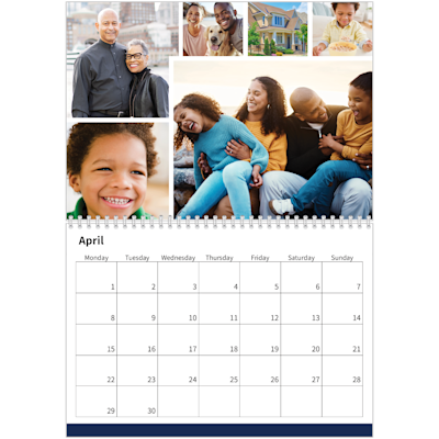 Example of page 4, Custom Wall Calendars, option 23