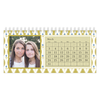 Example of page 3, Desk Calendars, option 20