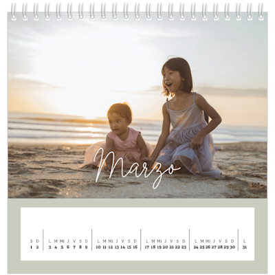 Ejemplo de página 3, Calendarios de mesa personalizados, opción 20