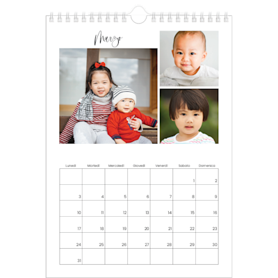 Esempio di pagina 3, Calendari da parete, opzione 2