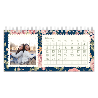 Example of page 2, Custom Desk Calendars, option 9