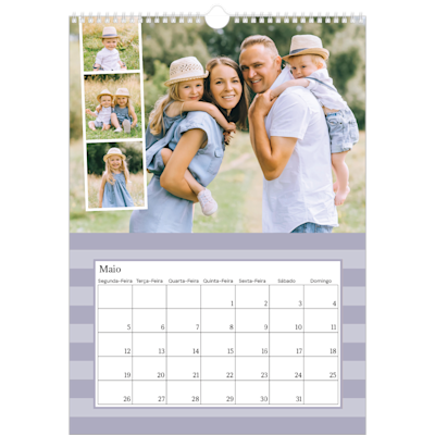 Exemplo de página 5, Calendários de parede, opção 14
