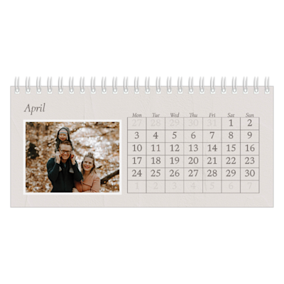 Example of page 4, Custom Desk Calendars, option 23