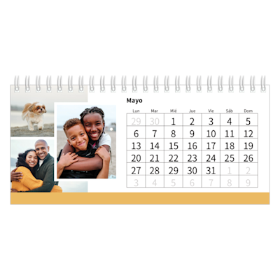 Ejemplo de página 5, Calendarios de escritorio personalizados, opción 11