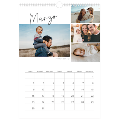 Esempio di pagina 3, Calendari da parete, opzione 24