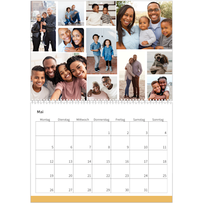 Beispiel für Seite 5, Wandkalender 2026, Option 15