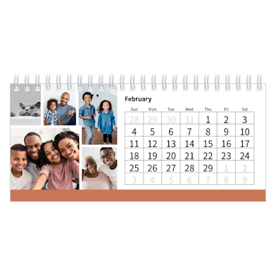 Example of page 2, Desk Calendars, option 14