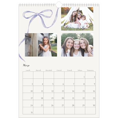 Esempio di pagina 3, Calendari da parete, opzione 16